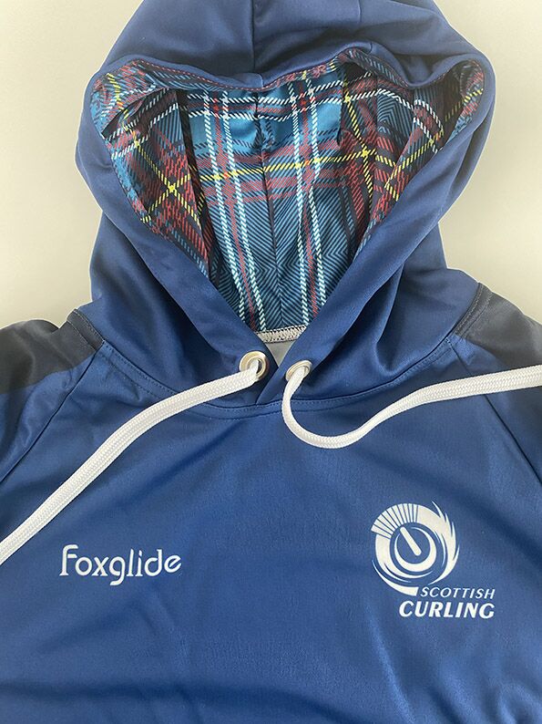 Scottish Curling MENS Leisure Hoodie NoZip Foxglide