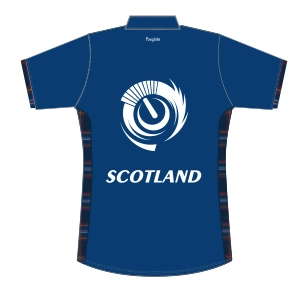 Scottish Curling Replica Playing Shirt Back
