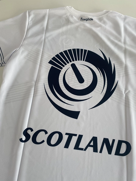Sample MENS Scotland White Shirt - Image 3