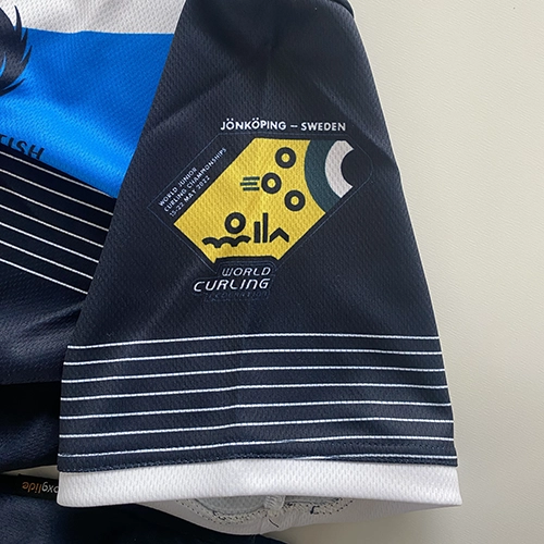 Sample MENS Scotland Blue Shirt - Image 4